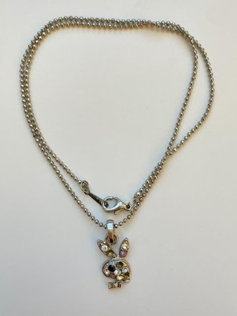 Playboy Bunny Pink Pendant Necklace
